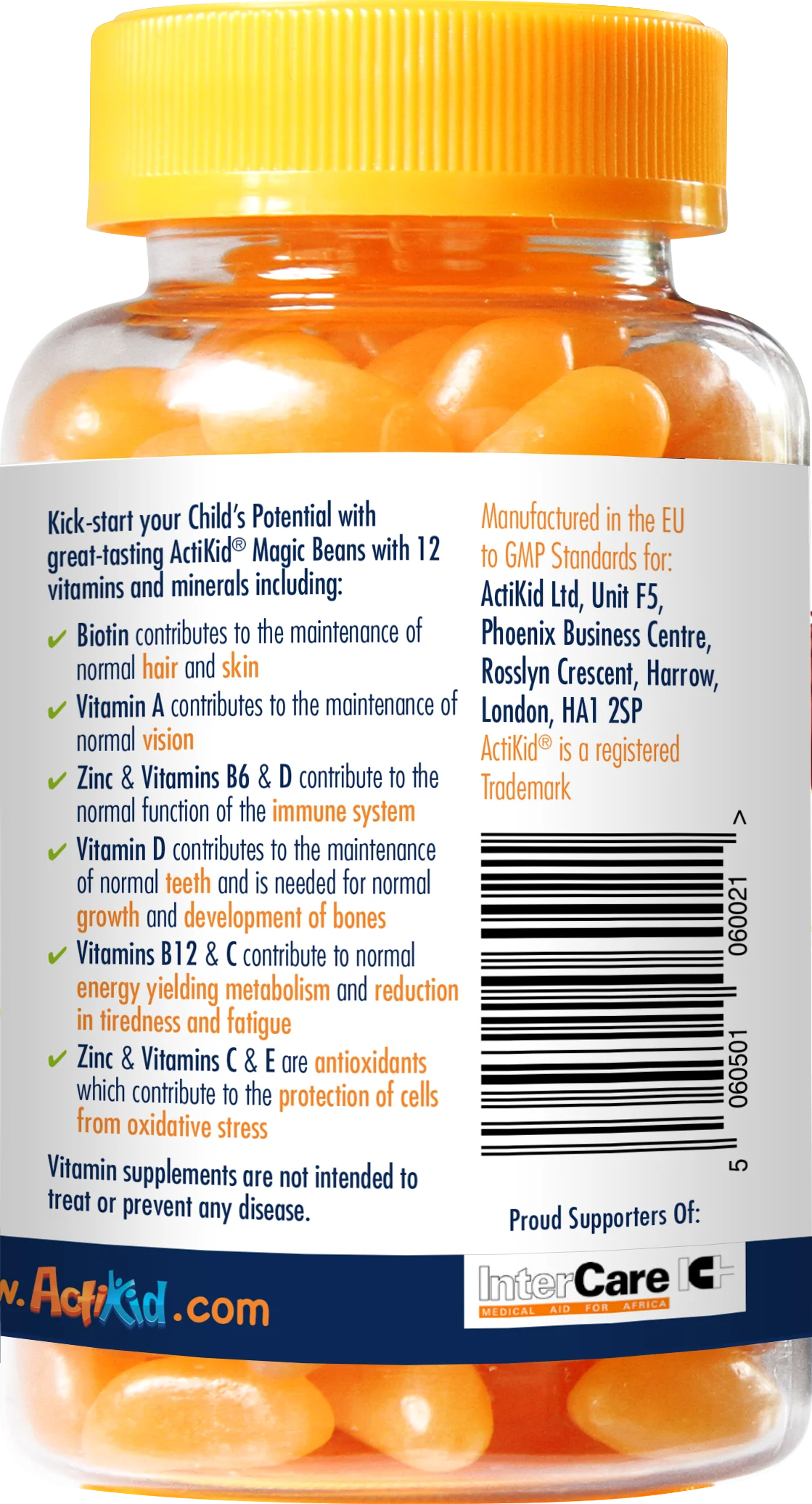 Magic Beans Multi-Vitamin ActiKid