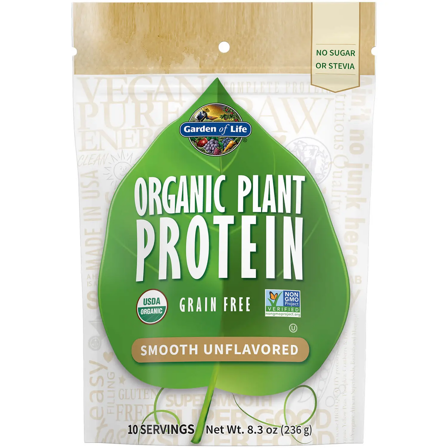 Garden of Life  Organic Plant Protein - 236 - 276 grams