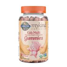 Garden of Life  Mykind Organics Kids Multi Gummies, Organic Fruit Flavor - 120 vegan gummy bears