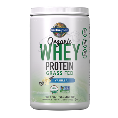 Organic Whey Protein Garden of Life