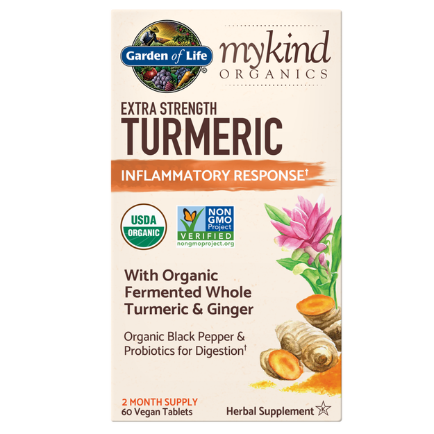 Garden of Life  Mykind Organics Extra Strength Turmeric - 60 vegan tabs