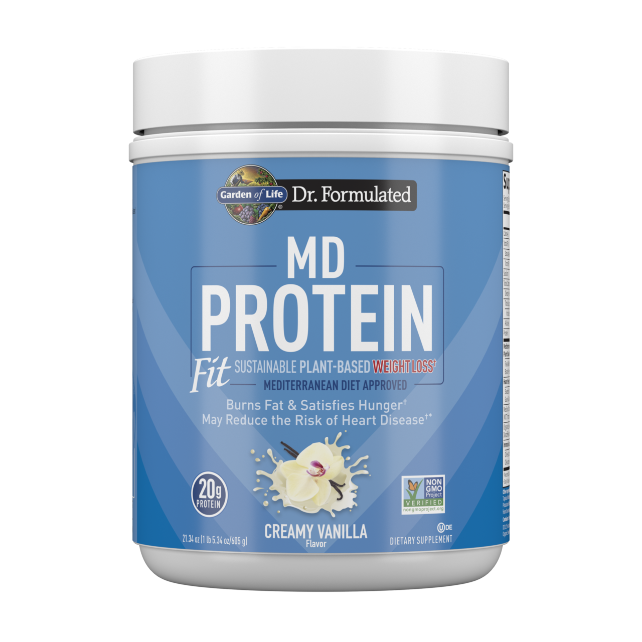 Dr. Formulated MD Protein FIT Sustainable Plant-Based Powder Garden of Life