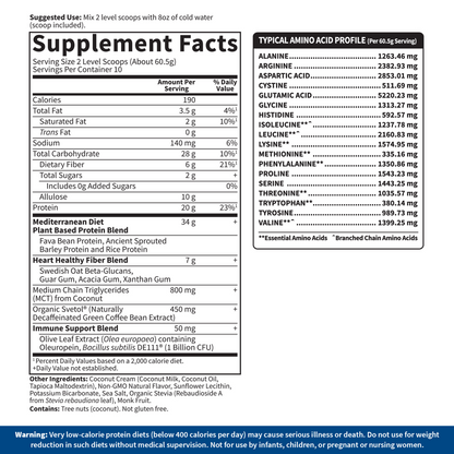 Dr. Formulated MD Protein FIT Sustainable Plant-Based Powder Garden of Life