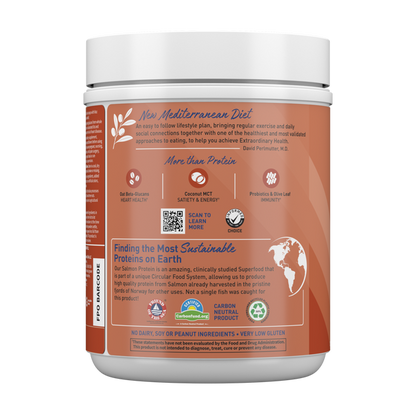 Dr. Formulated MD Protein Plant & Sustainable Salmon Powder Garden of Life