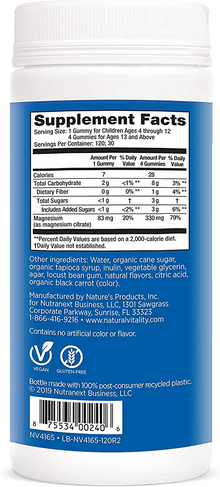 Natural Vitality  Calm Gummies - Raspberry Lemon - 60 gummies