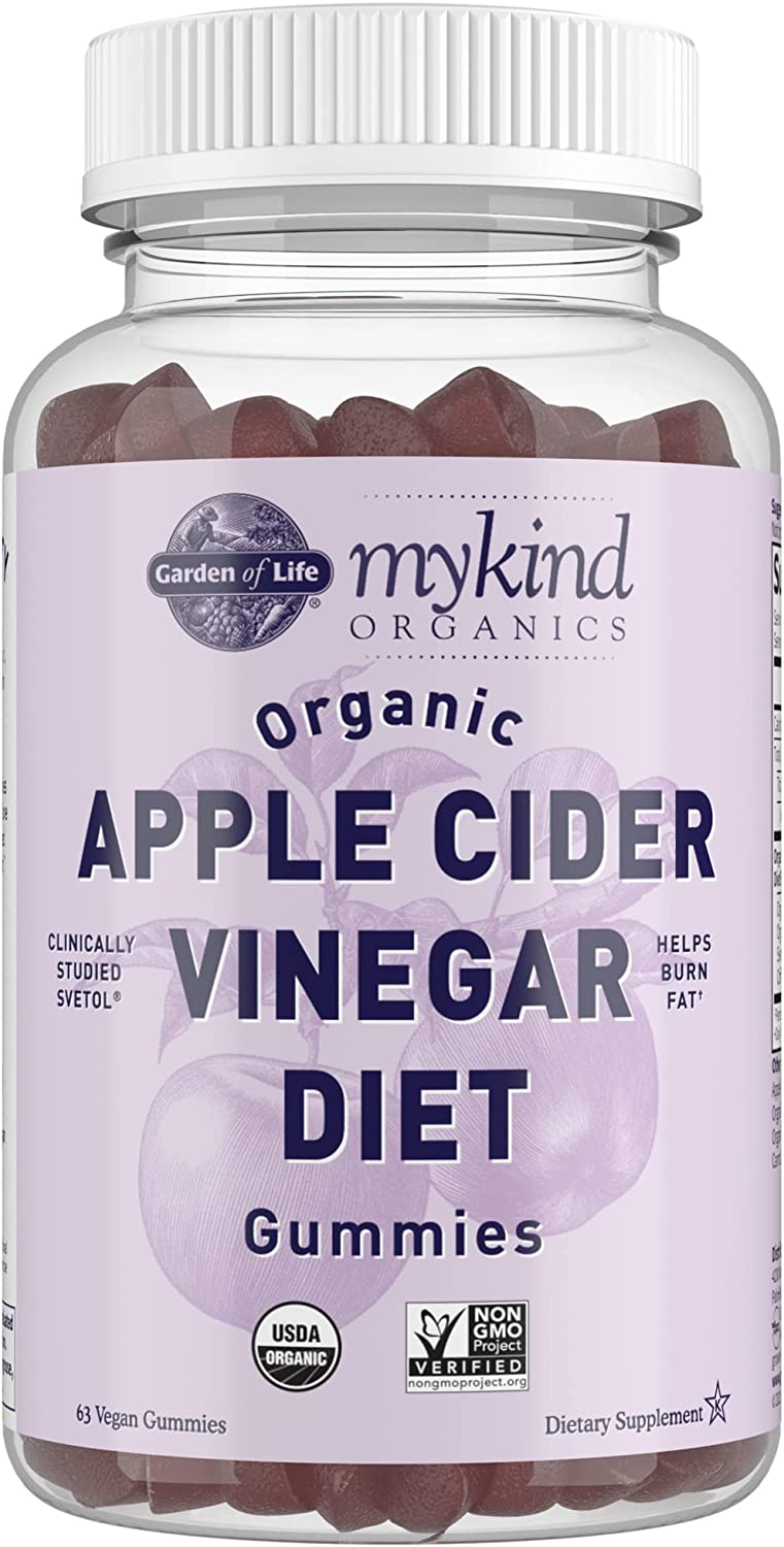 Mykind Organics Apple Cider Vinegar Diet Gummies Garden of Life