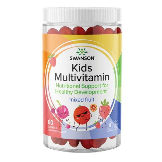 Swanson  Kids Multivitamin, Mixed Fruit - 60 gummies