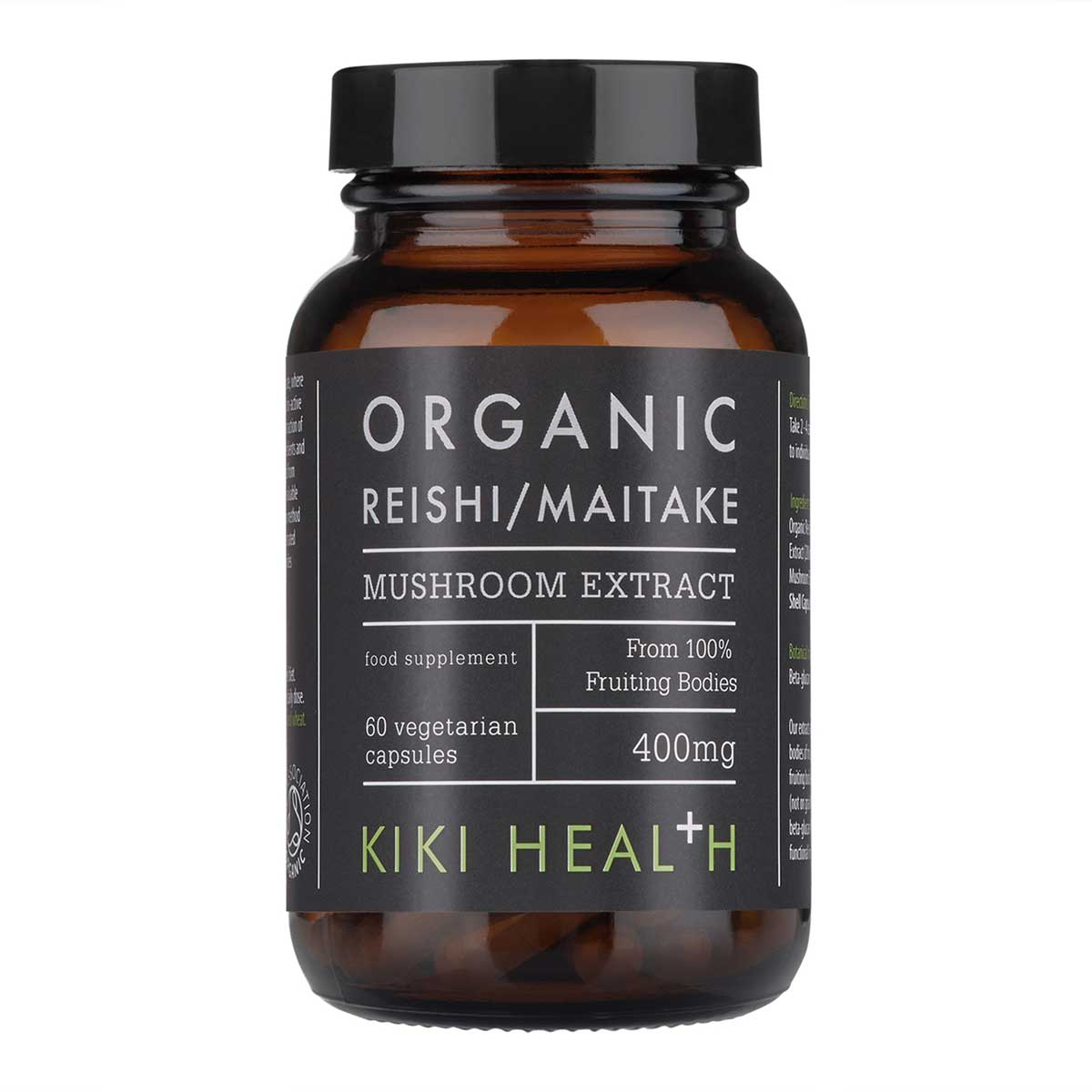 Reishi & Maitake Mushroom Extract Organic KIKI Health